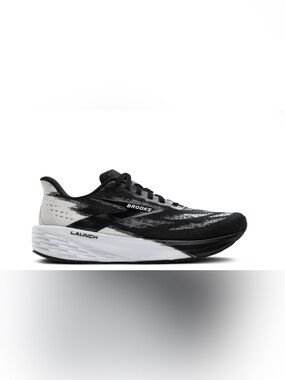 Brooks Launch Men's Running Shoe - Black & White